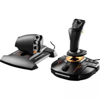 Thrustmaster Joystick T16000M FCS HOTAS, inclusiv pedala de accelerație, pentru PC (2960778)