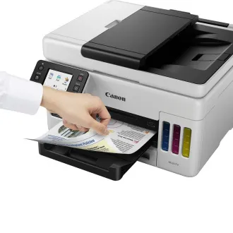 Canon MAXIFY Printer GX6040 (cartușe de cerneală reîncărcabile) - bar, MF (imprimare, copiere, scanare), USB, Wi-Fi