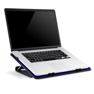 Placă de răcire EVOLVEO pentru NTB A101, până la 17", 2 ventilatoare de 120 mm, iluminare din spate albastră, neagră
