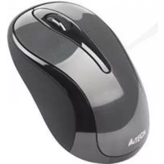 A4tech G3-280N, V-Track, mouse optic fără fir, 2,4 GHz, rază de 10 m, gri-negru