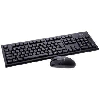 Set wireless A4tech 3100N tastatură + wireless Mouse optic V-Track, CZ/US, USB Set wireless A4tech 3100N tastatură + wireless Mouse optic V-Track, CZ/US, USB