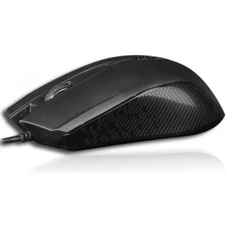 A4tech OP-760 Black, mouse, 1 rotiță, 3 butoane, USB, negru