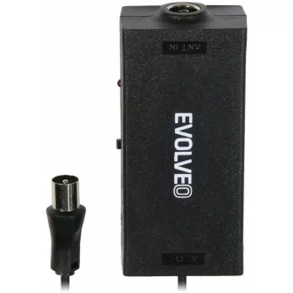 EVOLVEO Amp 1, amplificator antenă FM/DAB+/DVB-T2, filtru LTE, 4G, 5G