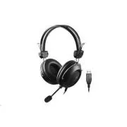 Căști A4tech HU-35, USB, negre