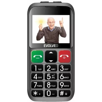 EVOLVEO EasyPhone EB, telefon mobil pentru seniori cu suport de incarcare, rosu EVOLVEO EasyPhone EB, telefon mobil pentru seniori cu suport de incarcare, rosu