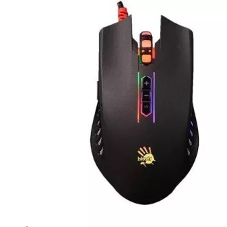 Mouse de gaming A4tech BLOODY Q81, 3200DPI, USB, RGB, negru Mouse de gaming A4tech BLOODY Q81, 3200DPI, USB, RGB, negru