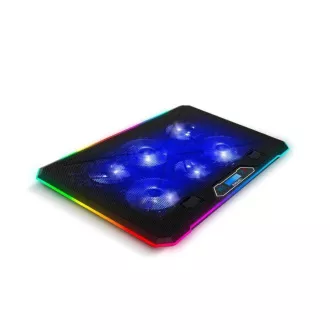 EVOLVEO Ania 9 RGB, suport reglabil pentru laptopuri