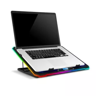 EVOLVEO Ania 9 RGB, suport reglabil pentru laptopuri