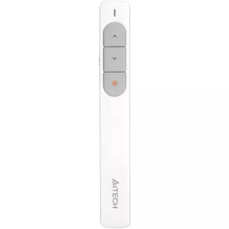Prezentator și pointer laser wireless A4tech 2.4G, alb