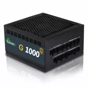 EVOLVEO G1000, sursă de alimentare 1000W, 80+ GOLD, ATX 3.1, aPFC, ventilator 140 mm, complet modulară, garanție 3 ani, negru