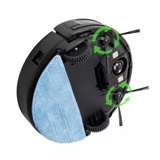 EVOLVEO RoboTrex H6, aspirator robotizat, ștergere cu apă, stație de încărcare, negru