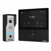 EVOLVEO DoorPhone AHD7, Set videophone home WiFi cu monitor negru pentru control poarta sau usa