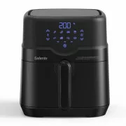 Salente HotAir, friteuza 2 in 1 cu aer cald, 4, 3 l, negru