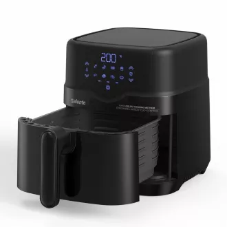 Salente HotAir, friteuza 2 in 1 cu aer cald, 4, 3 l, negru