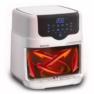 Salente HotAir, friteuza 2 in 1 cu aer cald, 4, 3 l, alb