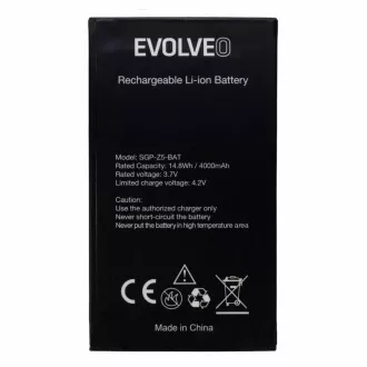 Acumulator original EVOLVEO 4000 mAh pentru StrongPhone Z5, Z6