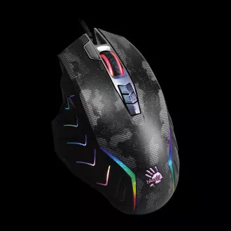 A4tech Bloody Mouse J95S activat, Mouse pentru jocuri cu iluminare din spate, 8000 DPI, USB, negru A4tech Bloody Mouse J95S activat, Mouse pentru jocuri cu iluminare din spate, 8000 DPI, USB, negru