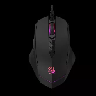 A4tech Bloody Mouse V8M Max, Mouse pentru jocuri cu iluminare din spate, 12000 DPI, USB, negru