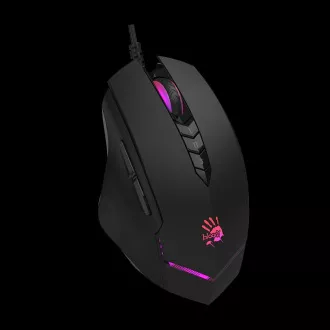 A4tech Bloody Mouse V8M Max, Mouse pentru jocuri cu iluminare din spate, 12000 DPI, USB, negru