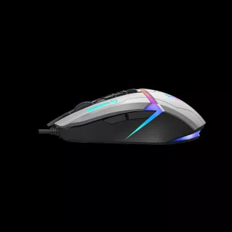 A4tech Bloody Mouse W60 Max activat, mouse pentru jocuri cu iluminare din spate, 12000 DPI, USB, gri