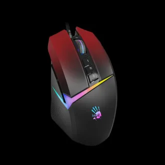 A4tech Bloody Mouse W60 Max activat, mouse pentru jocuri cu iluminare din spate, 12000 DPI, USB, negru-roșu A4tech Bloody Mouse W60 Max activat, mouse pentru jocuri cu iluminare din spate, 12000 DPI, USB, negru-roșu