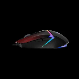 A4tech Bloody Mouse W60 Max activat, mouse pentru jocuri cu iluminare din spate, 12000 DPI, USB, negru-roșu A4tech Bloody Mouse W60 Max activat, mouse pentru jocuri cu iluminare din spate, 12000 DPI, USB, negru-roșu