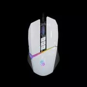 A4tech Bloody Mouse W60 Max activat, Mouse pentru jocuri cu iluminare din spate, 12000 DPI, USB, alb