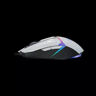A4tech Bloody Mouse W60 Max activat, Mouse pentru jocuri cu iluminare din spate, 12000 DPI, USB, alb