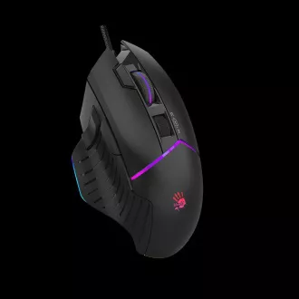 Mouse de gaming A4tech Bloody Mouse W95 Max activat, iluminat din spate, 12000 DPI, USB, Negru
