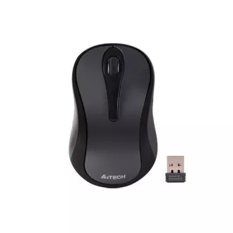 Mouse A4tech G3-280N, V-Track, Mouse optic fără fir, 1200 DPI, 2,4 GHz, gri