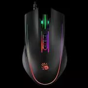 Mouse de gaming A4tech Bloody Illuminated P81S activat, 8000 DPI, USB, Core 3, negru
