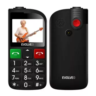 EVOLVEO Telefon mobil pentru seniori cu suport de incarcare EasyPhone FL, negru EVOLVEO Telefon mobil pentru seniori cu suport de incarcare EasyPhone FL, negru