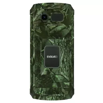 EVOLVEO StrongPhone Z6, telefon Dual SIM rezistent la apă, camuflaj de vânătoare