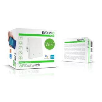 EVOLVEO WiFi Dual Switch, comutator inteligent