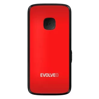 EVOLVEO Telefon mobil pentru seniori EasyPhone ID, rosu
