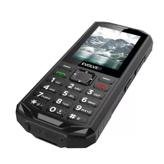 EVOLVEO StrongPhone X5, telefon Dual SIM rezistent la apă, negru-gri