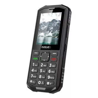 EVOLVEO StrongPhone X5, telefon Dual SIM rezistent la apă, negru-gri