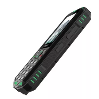 EVOLVEO StrongPhone X5, telefon Dual SIM rezistent la apă, negru-verde