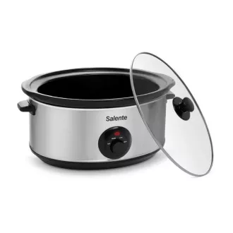Salente HotPot, slow cooker, 6,5 l, oțel inoxidabil Salente HotPot, slow cooker, 6,5 l, oțel inoxidabil
