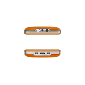 EVOLVEO EasyPhone XR, telefon mobil pentru seniori cu suport de încărcare, portocaliu