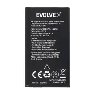 Baterie originală EVOLVEO 1800 mAh pentru MaxPhone A1