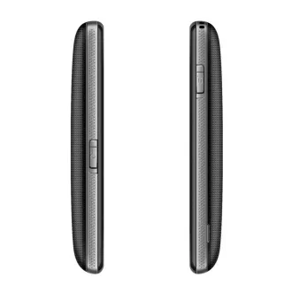 EVOLVEO EasyPhone, telefon mobil pentru seniori cu suport de încărcare, negru