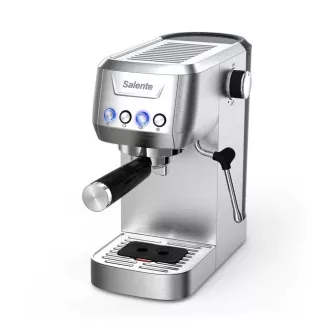 Salente Coffio, cafetieră cu pârghie, oțel inoxidabil