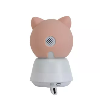 EVOLVEO Baby Monitor N5, Set de monitorizare video pentru bebeluși cu supraveghere la 360°, comunicare bidirecțională și cântece de leagăn, roz EVOLVEO Baby Monitor N5, Set de monitorizare video pentru bebeluși cu supraveghere la 360°, comunicare bidirecțională și cântece de leagăn, roz