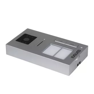 EVOLVEO DoorPhone 20-2W - videointerfon cu 2 fire, cu aplicație pentru două gospodării și memorie de 32 GB