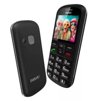 EVOLVEO EasyPhone XS, telefon mobil pentru seniori, negru