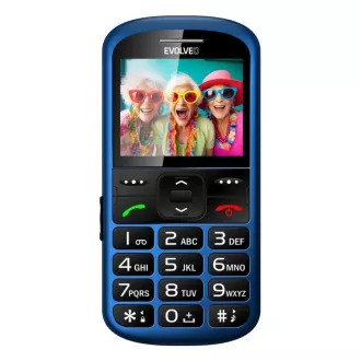 EVOLVEO EasyPhone XS, telefon mobil pentru seniori, albastru