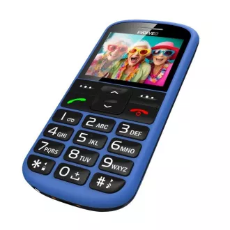 EVOLVEO EasyPhone XS, telefon mobil pentru seniori, albastru
