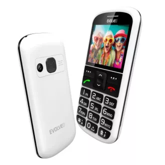EVOLVEO EasyPhone XS, telefon mobil pentru seniori, alb EVOLVEO EasyPhone XS, telefon mobil pentru seniori, alb