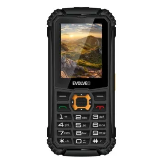 EVOLVEO StrongPhone Q1, telefon Dual SIM rezistent și impermeabil, negru-portocaliu - Despachetat EVOLVEO StrongPhone Q1, telefon Dual SIM rezistent și impermeabil, negru-portocaliu - Despachetat